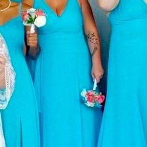 Beautiful blue dress